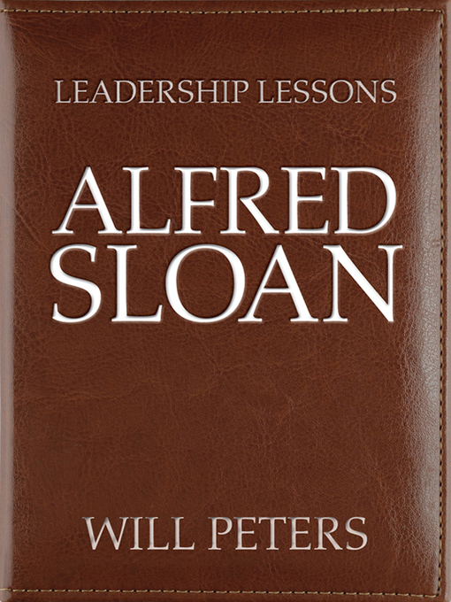 Cover image for Alfred Sloan
